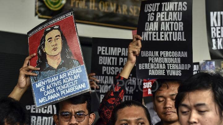 demo kasus Andrie Yunus