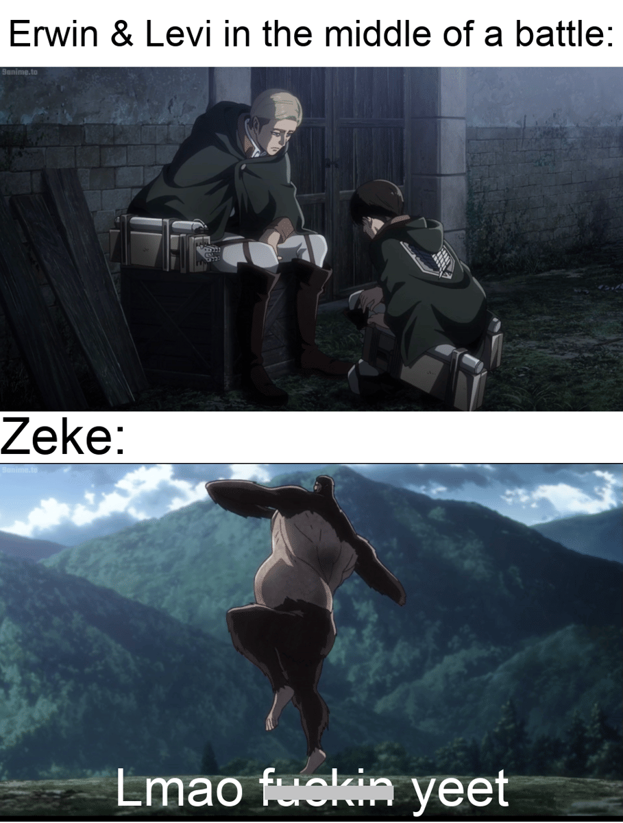 meme anime tentang pertarungan