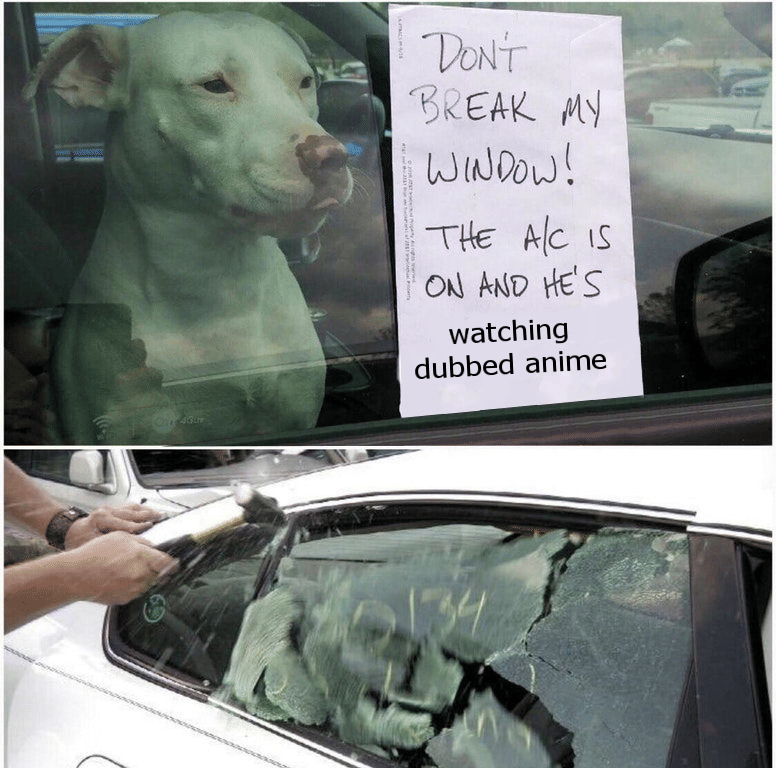 meme anime tentang ketenangan