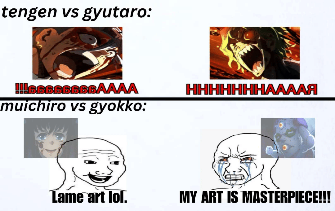 meme anime tentang pertarungan
