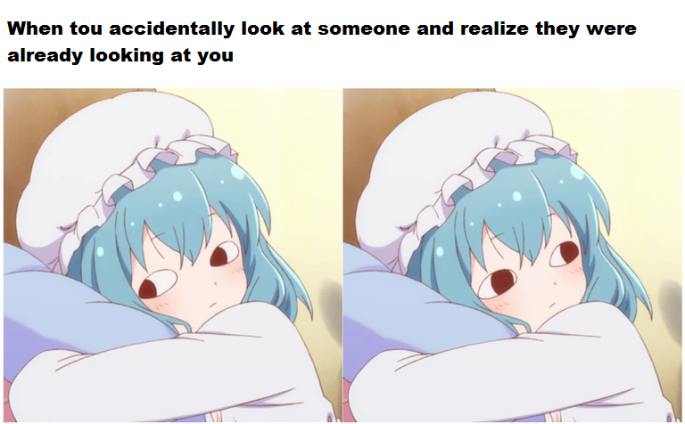 meme anime tentang ketenangan