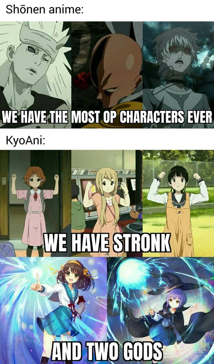 meme anime tentang lawan sepadan
