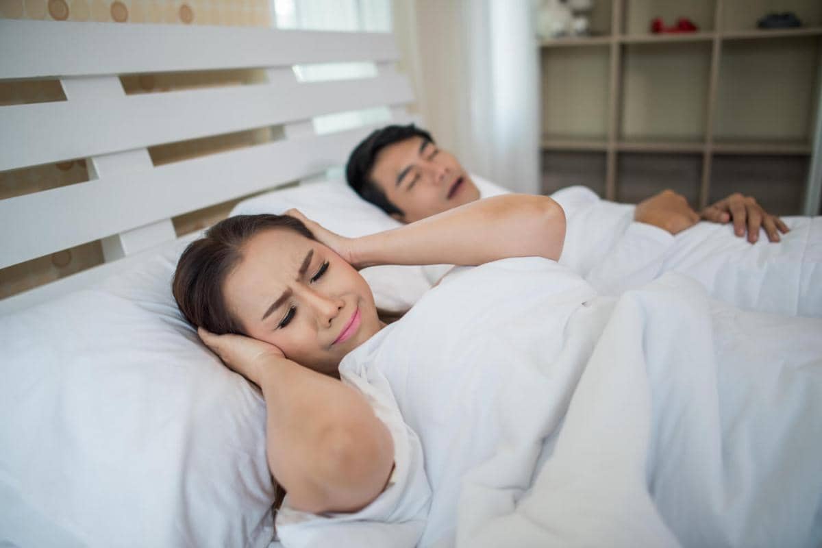 ilustrasi mendengkur, ngorok, sleep apnea