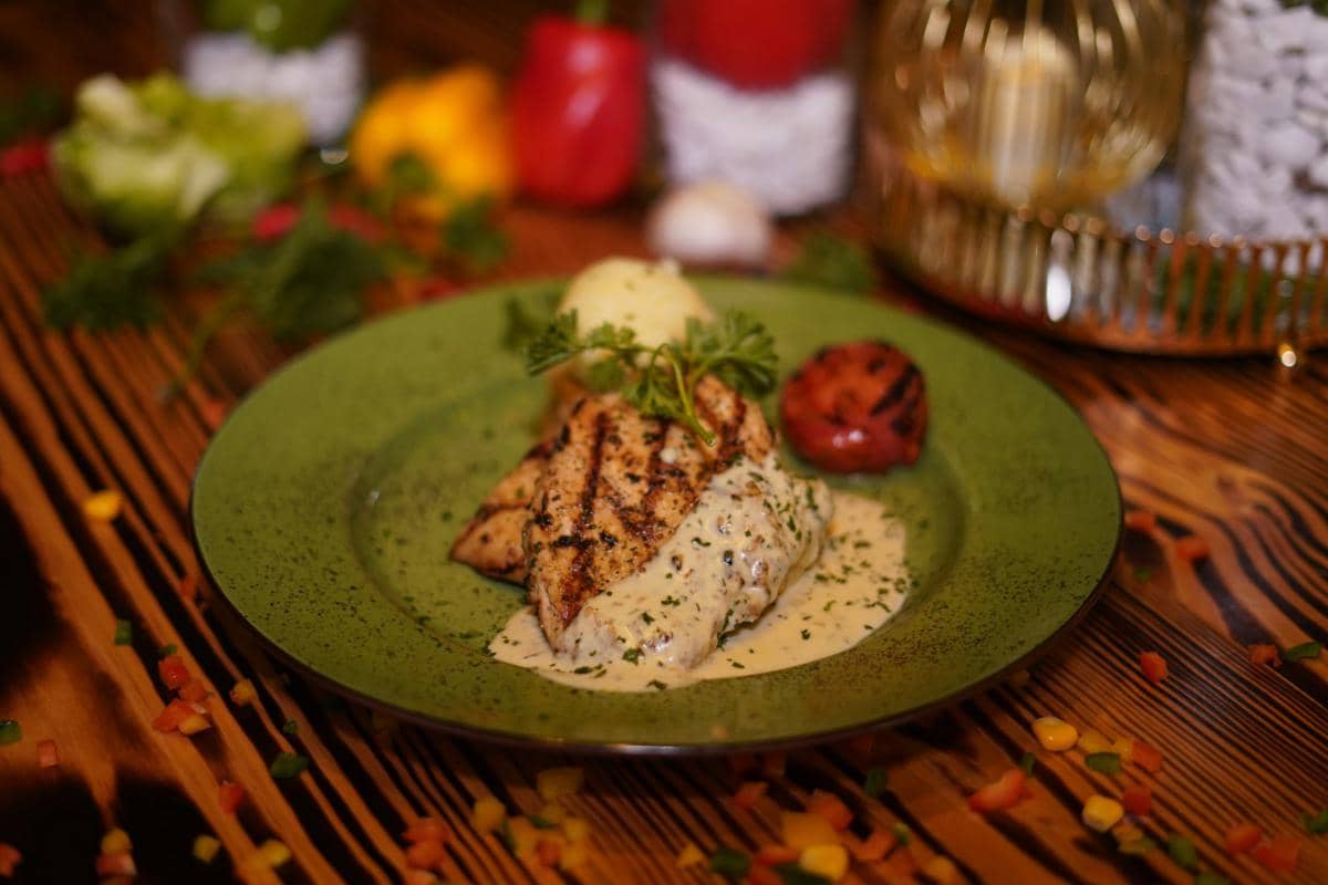 Resep Ikan Panggang Steam ala Western dengan Saus Peppercorn