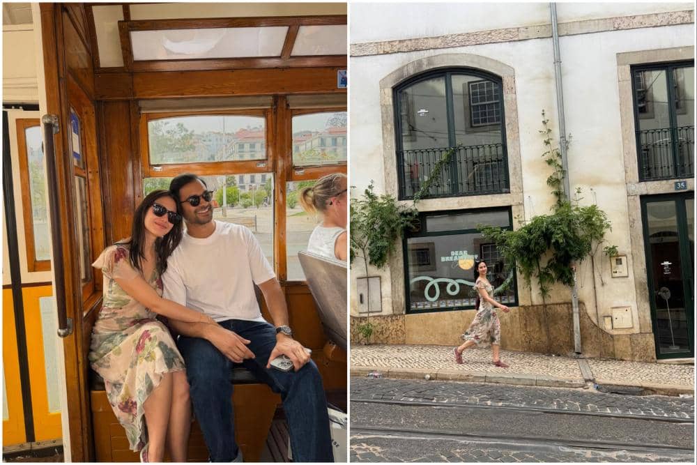 7 Potret Pevita Pearce Jalan-jalan di Kota Lisbon, Enjoy bareng Suami!