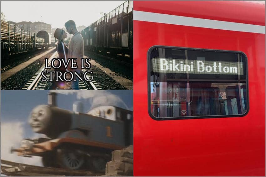 8 Meme Kartun tentang Kereta, Thomas Malah Jadi Anime