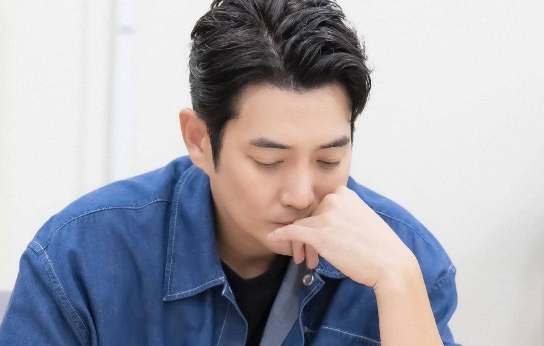 Joo Sang Wook di pembacaan naskah drama Agent Kim Reactivated