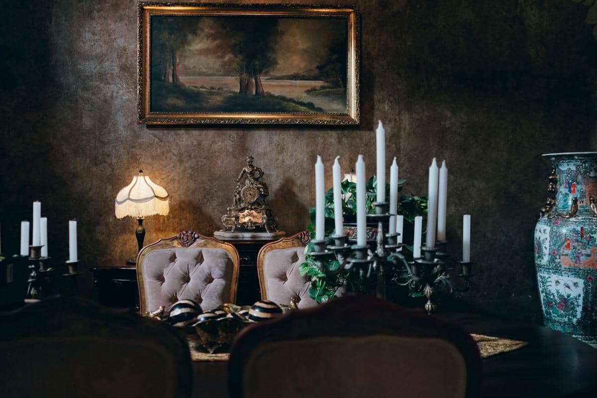 interior rumah bergaya vintage