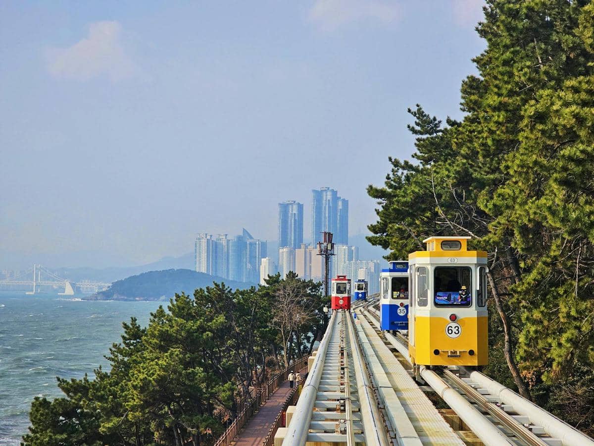 Pantai Haeundae, Busan, Korea Selatan