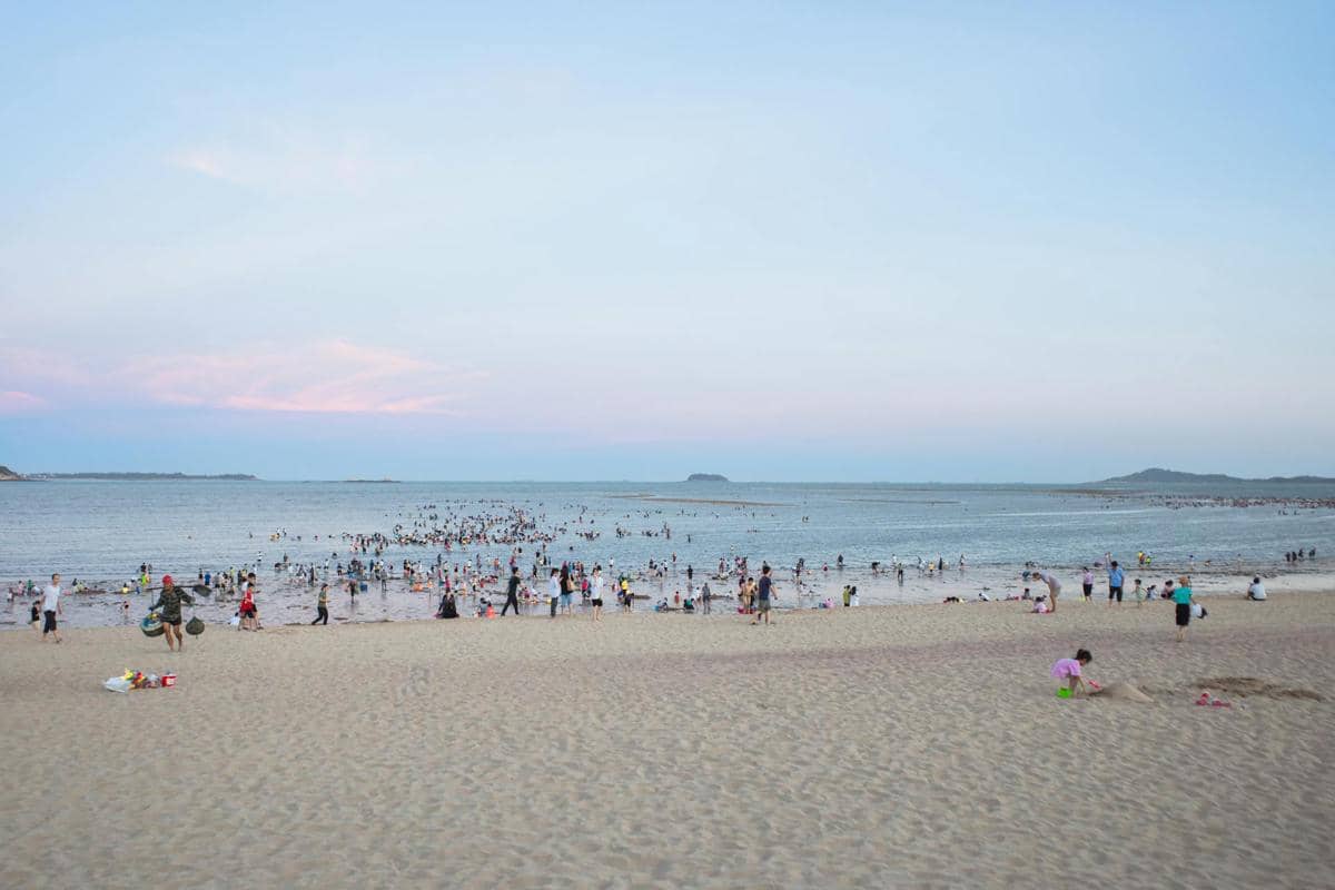 Pantai Walpo, Pulau Namhae, Korea Selatan