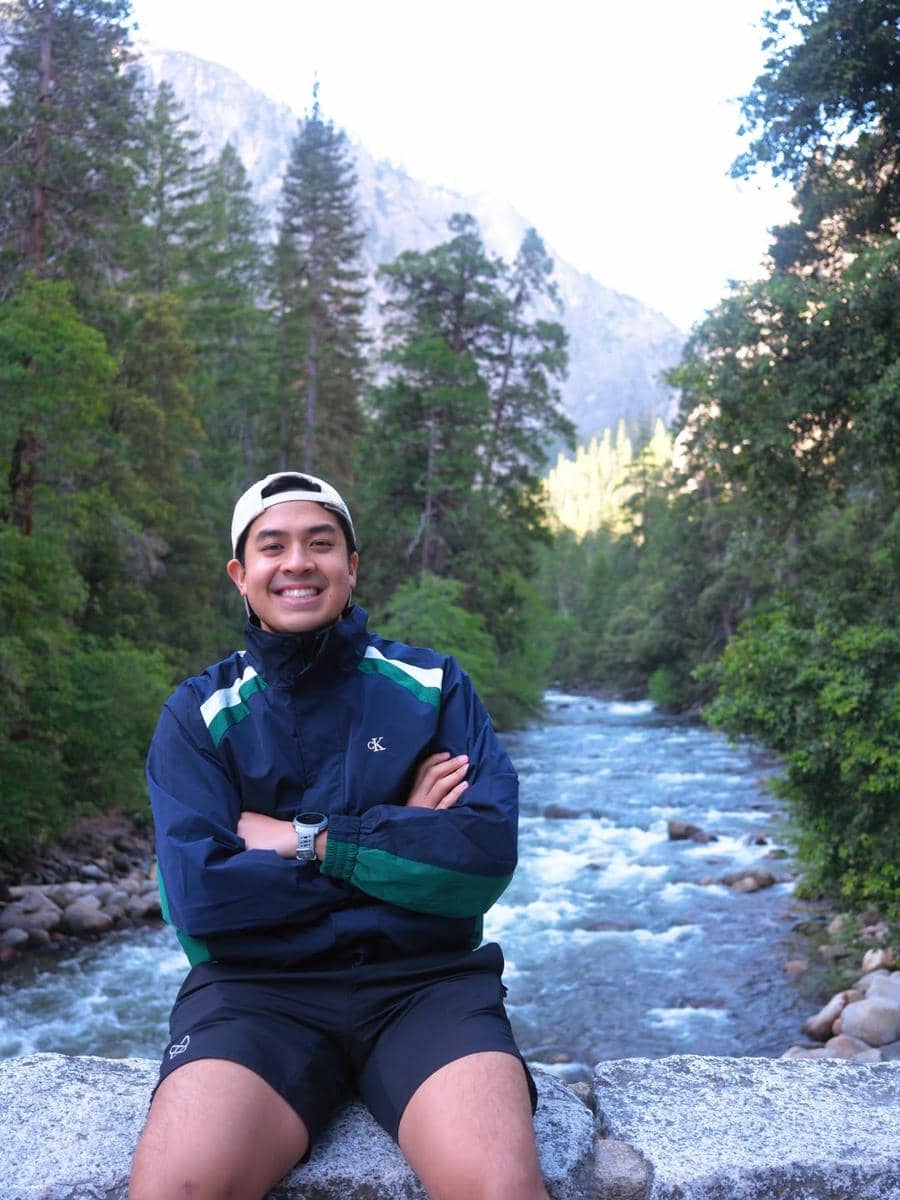 Jerome Polin liburan di Yosemite National Park, California