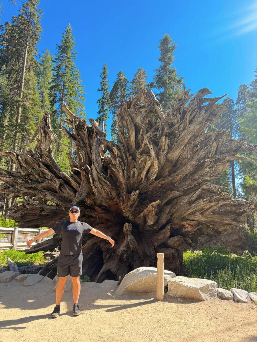 Jerome Polin liburan di Yosemite National Park, California