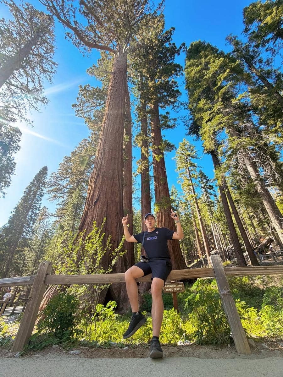 Jerome Polin liburan di Yosemite National Park, California