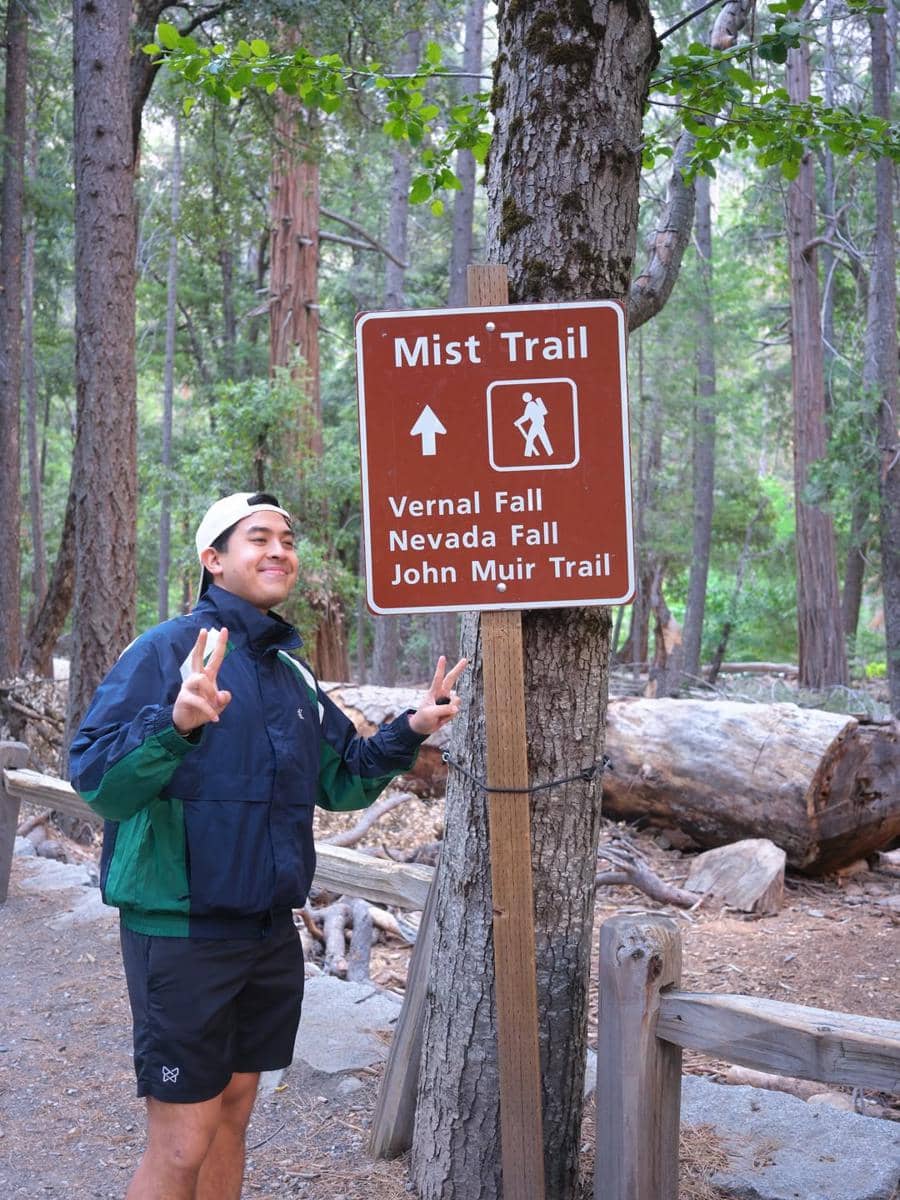 Jerome Polin liburan di Yosemite National Park, California