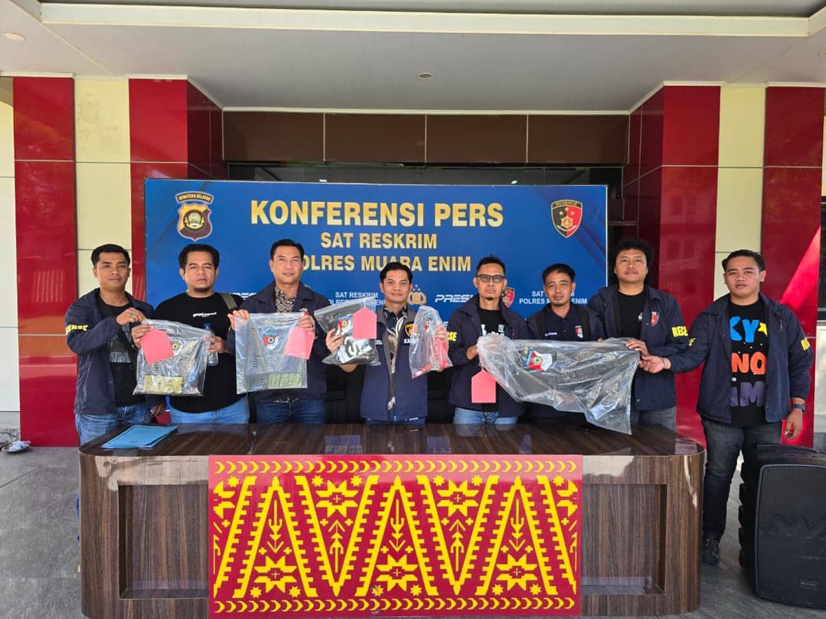 Prees rilis Polres Muara Enim