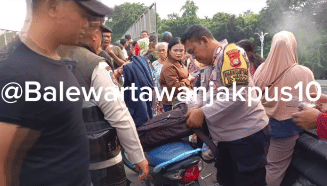 Seorang pegawai PJLP Suku Dinas Lingkungan Hidup bunuh diri di Jembatan Cawang, Jakarta Timur, Jumat (29/5/2026).