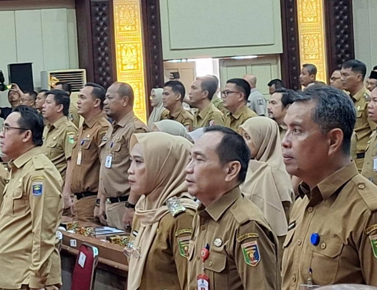 Rapat koordinasi penanganan El Nino oleh Pemprov Lampung