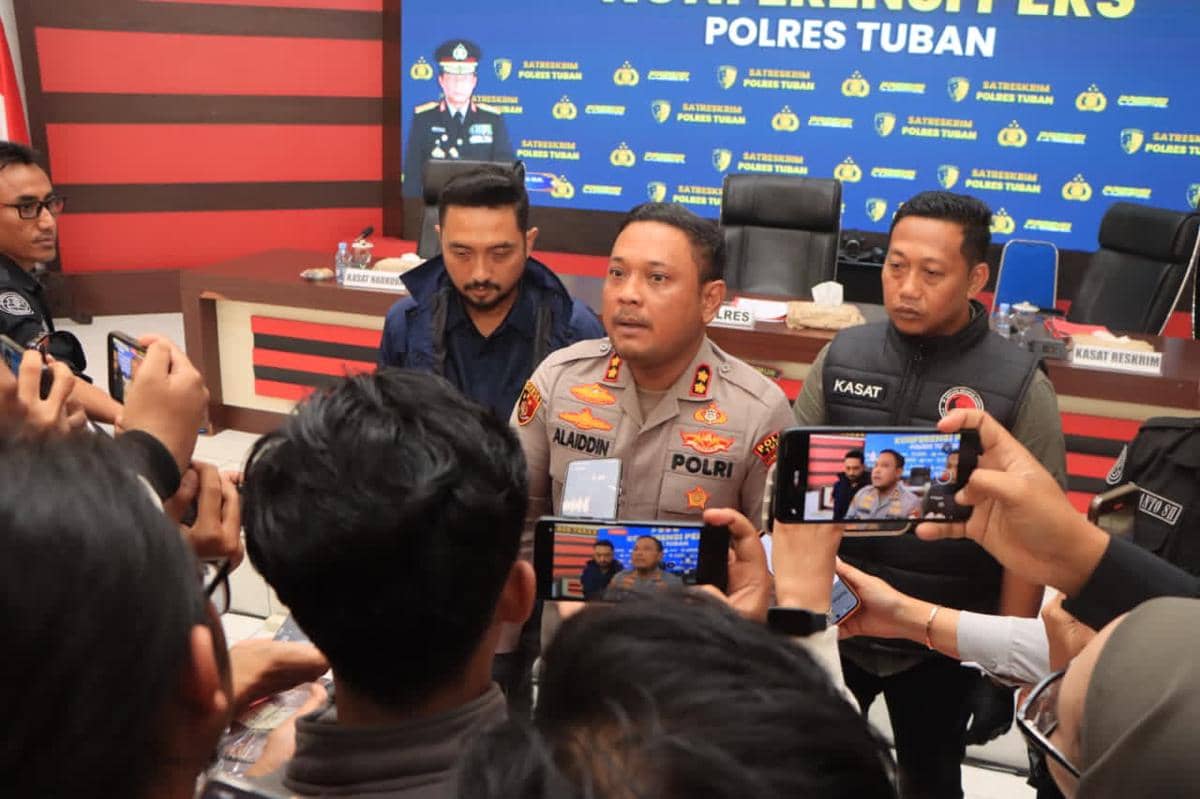 Polisi Bekuk Komplotan Pencuri Sapi di Tuban, Sasar Kandang Sepi