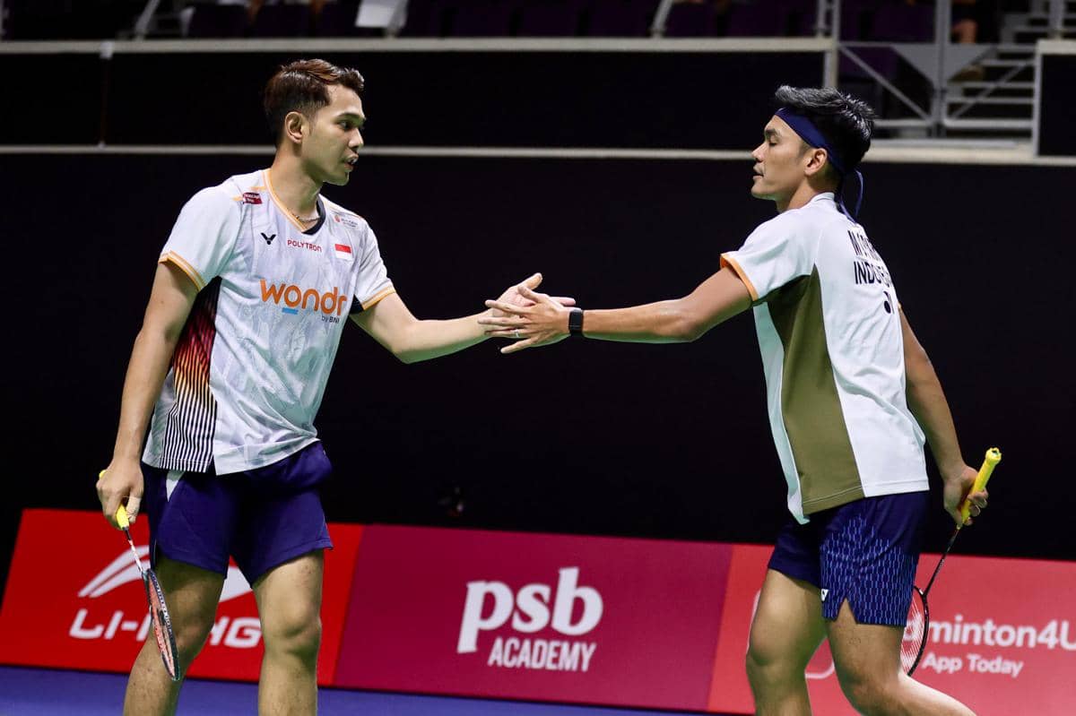 Fajar/Fikri Pede Gebuk Ganda Malaysia di Singapore Open 2026