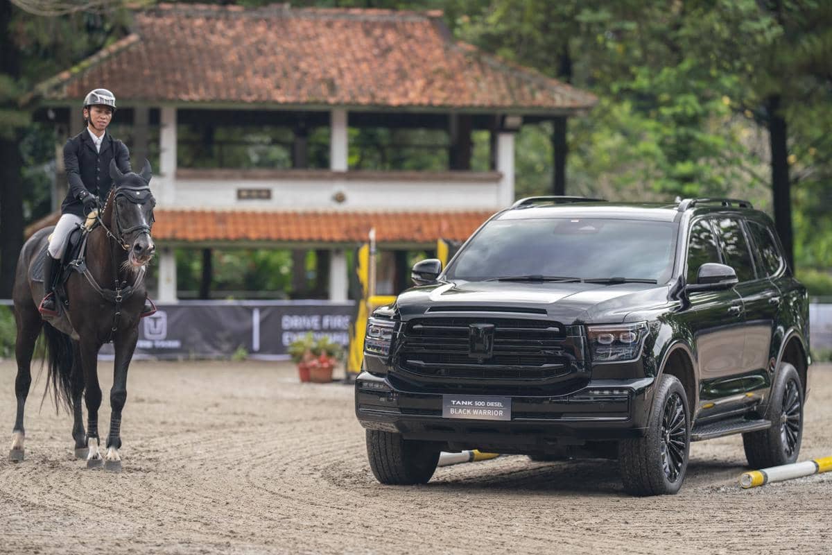 GWM Perkenalkan Tank 500 Diesel Black Warrior Edition