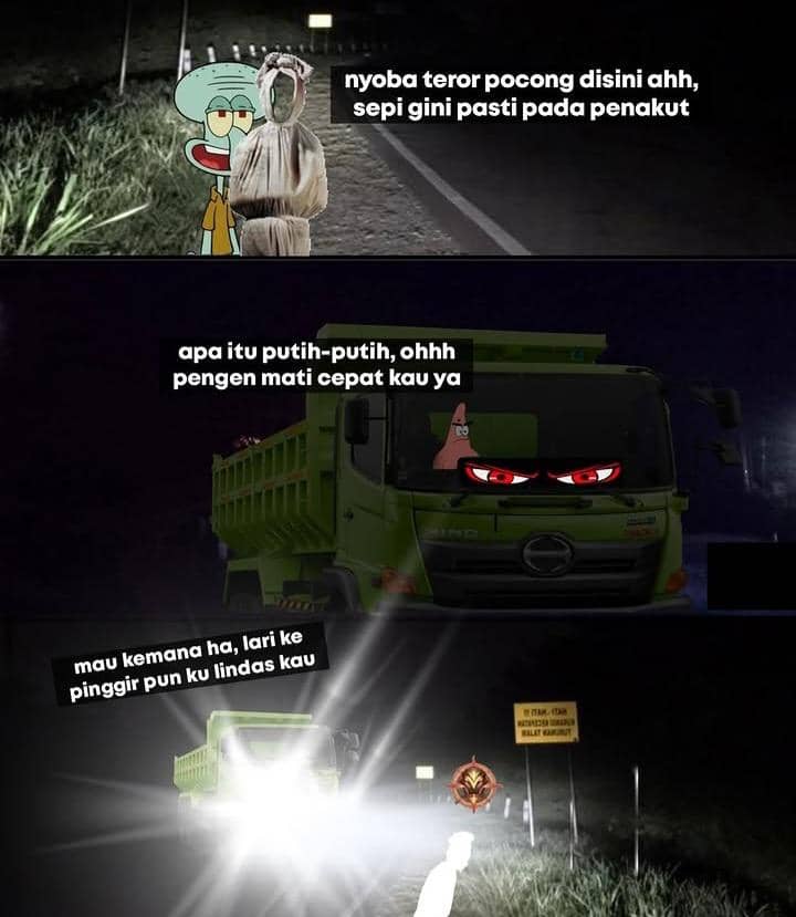 meme pocong 