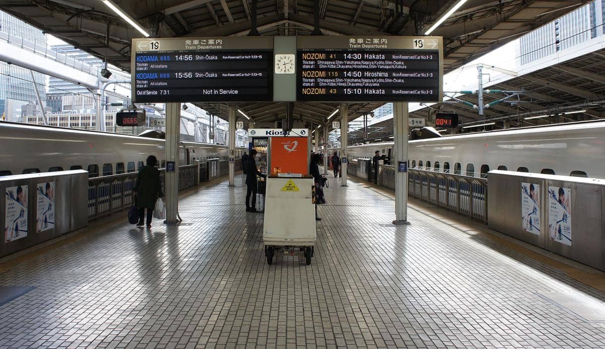 potret Stasiun Tokyo