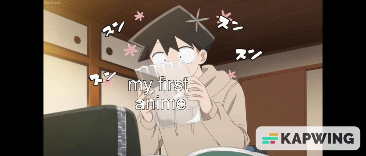 meme anime pertama yang ditonton
