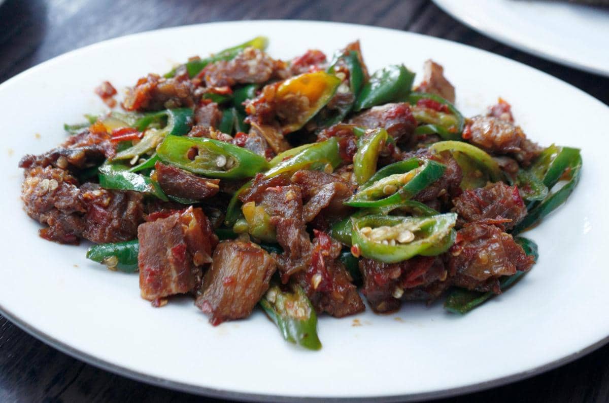 ilustrasi daging sapi kecap cabai ijo (pexels.com/hakim santoso)