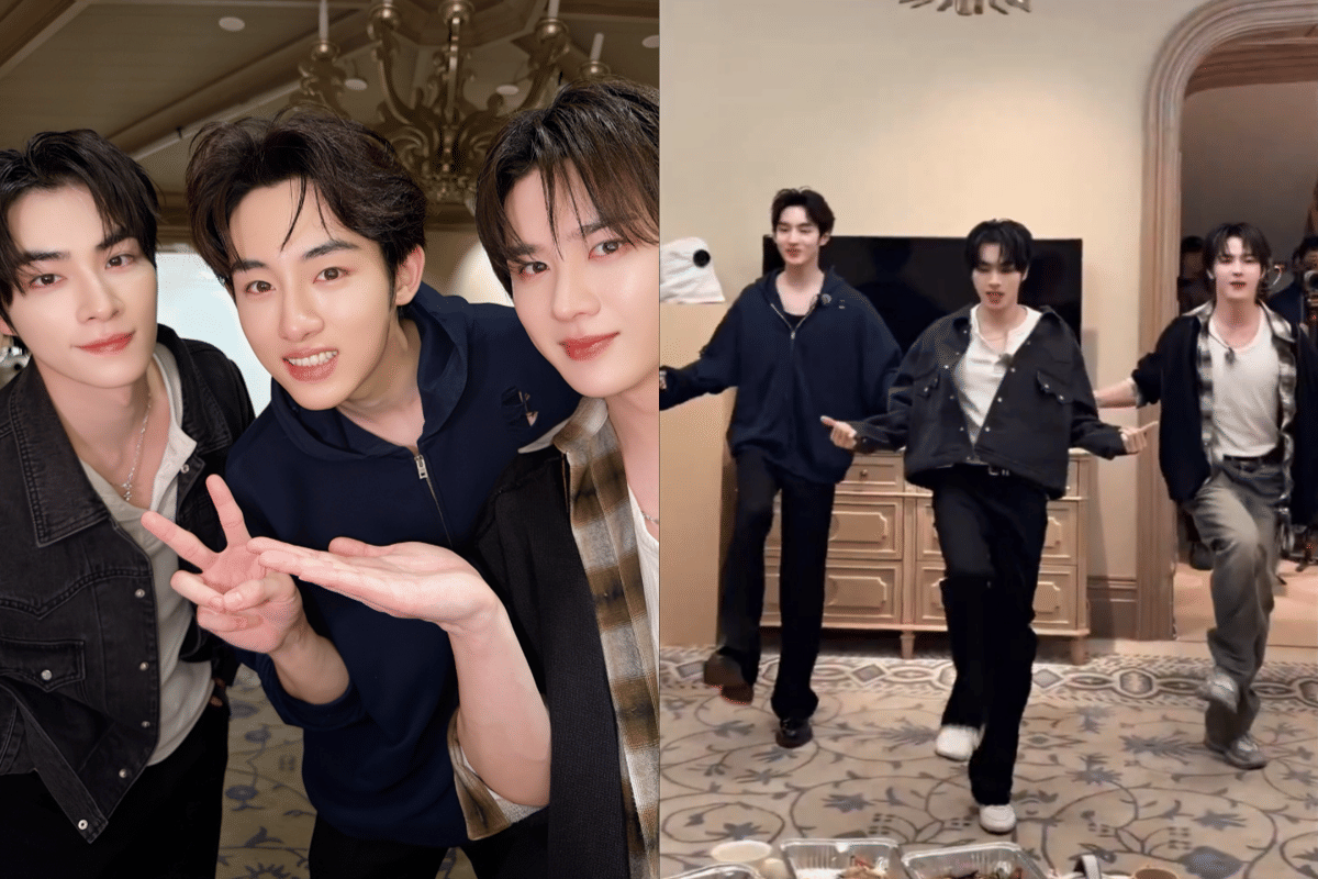 Momen Reuni Member WayV dengan Winwin, Dance Challenge Bareng!