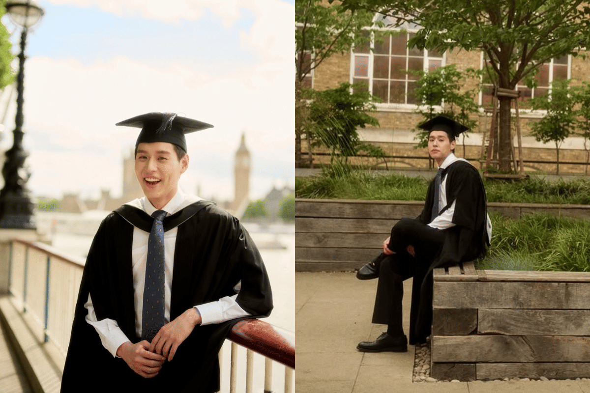 9 Potret Wisuda Billkin Putthipong dari University College London