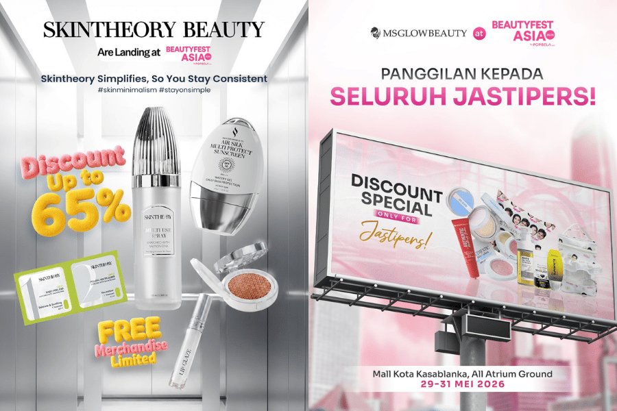 Daftar Diskon Skincare di BeautyFest Asia 2026, Promonya Heboh Banget!