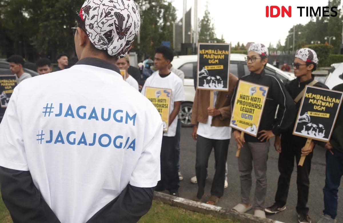 Aksi Budaya di Bundaran UGM, Massa Ajak Jaga Persatuan