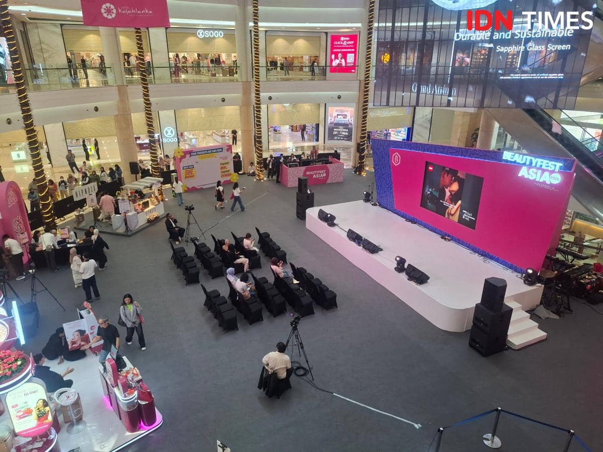 Day 1 BeautyFest Asia 2026 di Mall Kota Kasablanka pada Jumat (29/5/2026)