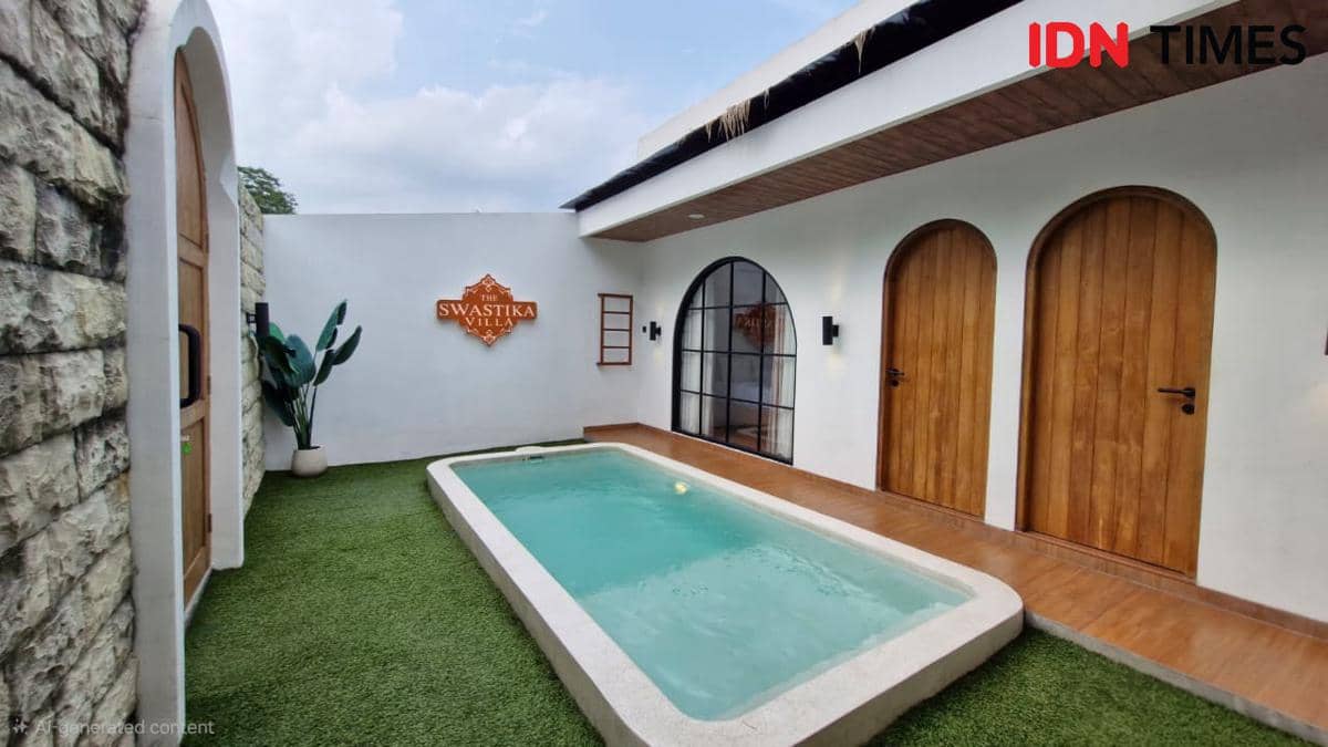 Hidden Gem Villa di Jogja, Tempat Staycation Estetis Bikin Jatuh Cinta