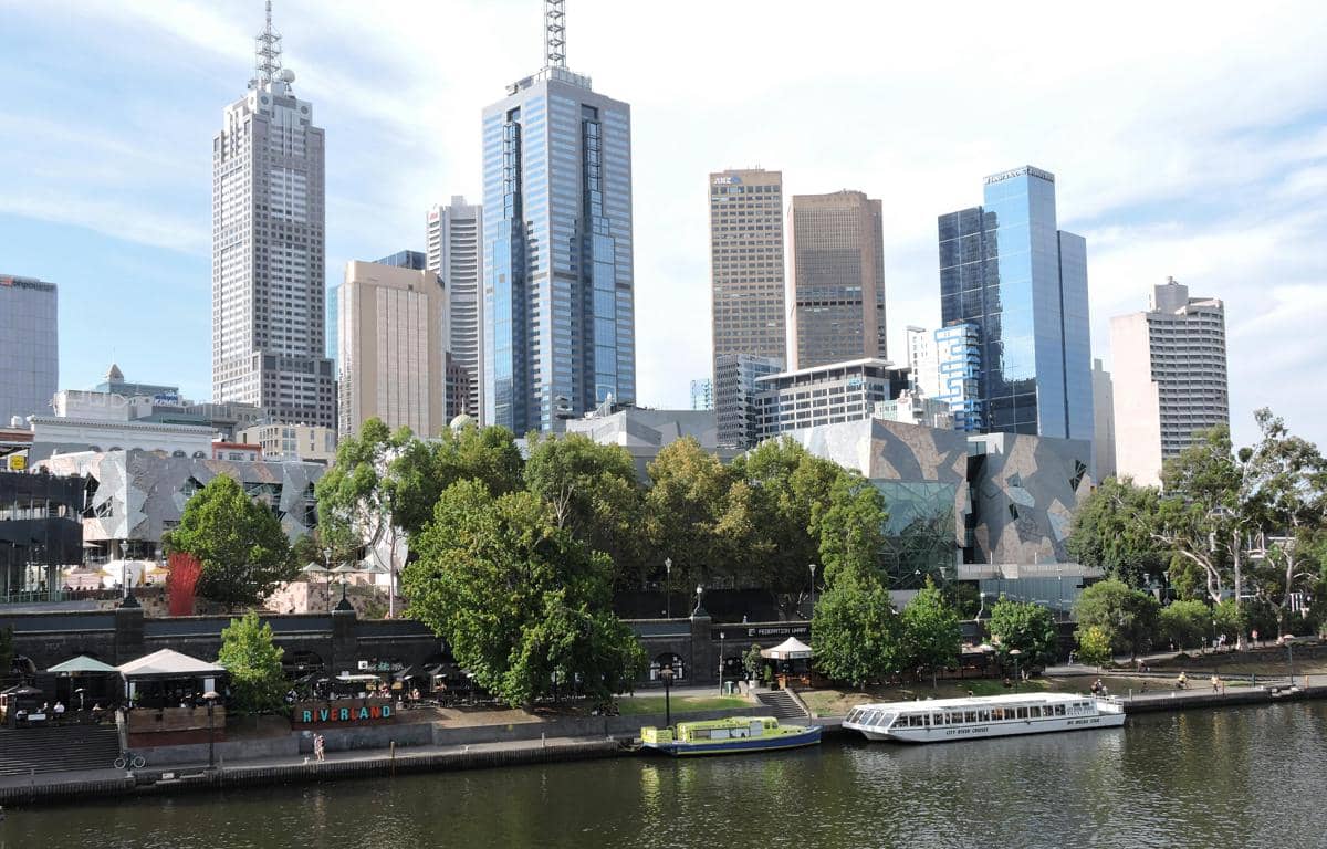 ilustrasi Yarra River di Melbourne