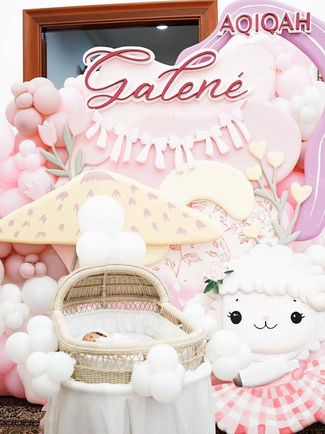 Akikah Baby Galene Anak Sangun Ragahdo (instagram.com/ragahdo)