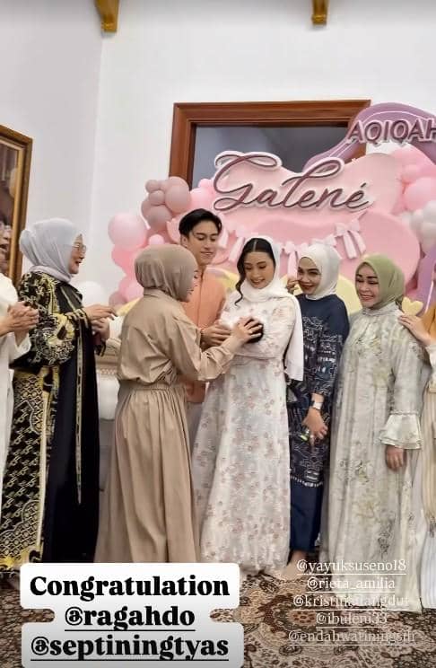 Akikah Baby Galene Anak Sangun Ragahdo (instagram.com/ragahdo)