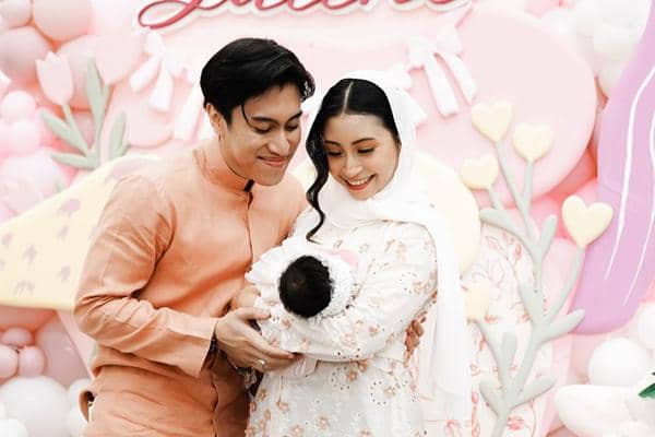 7 Potret Akikah Baby Galene Anak Sangun Ragahdo, Serba Pink