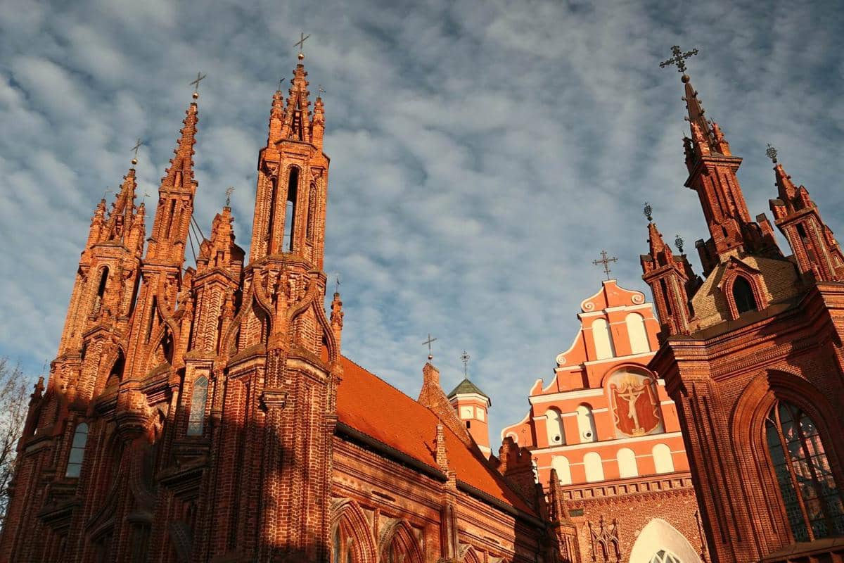 ilustrasi Vilnius, Lithuania, Eropa