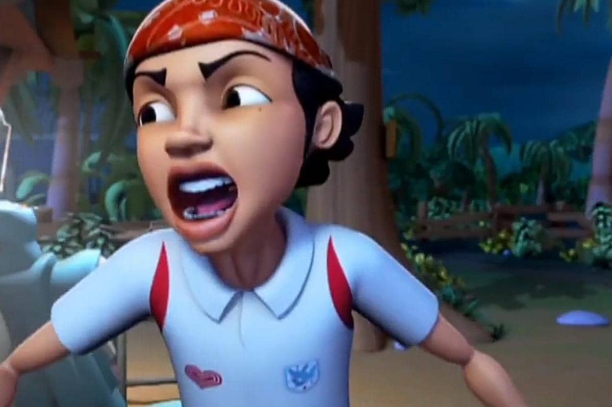cuplikan Upin & Ipin episode Anak Harimau