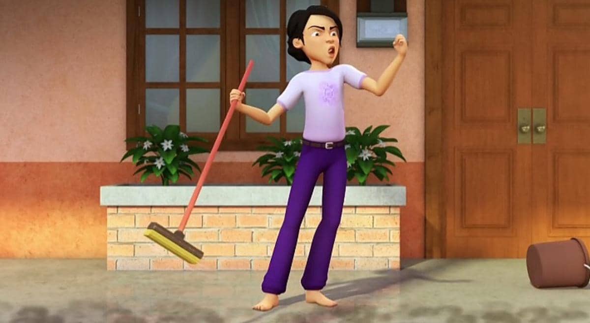 cuplikan Upin & Ipin episode Esok Raya