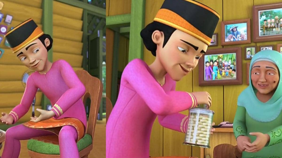 cuplikan Upin & Ipin episode Raya Penuh Makna