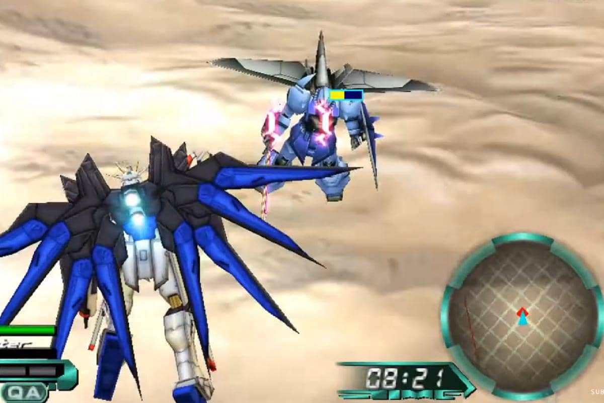 cuplikan gameplay Gundam Memories: Memories Of Battle
