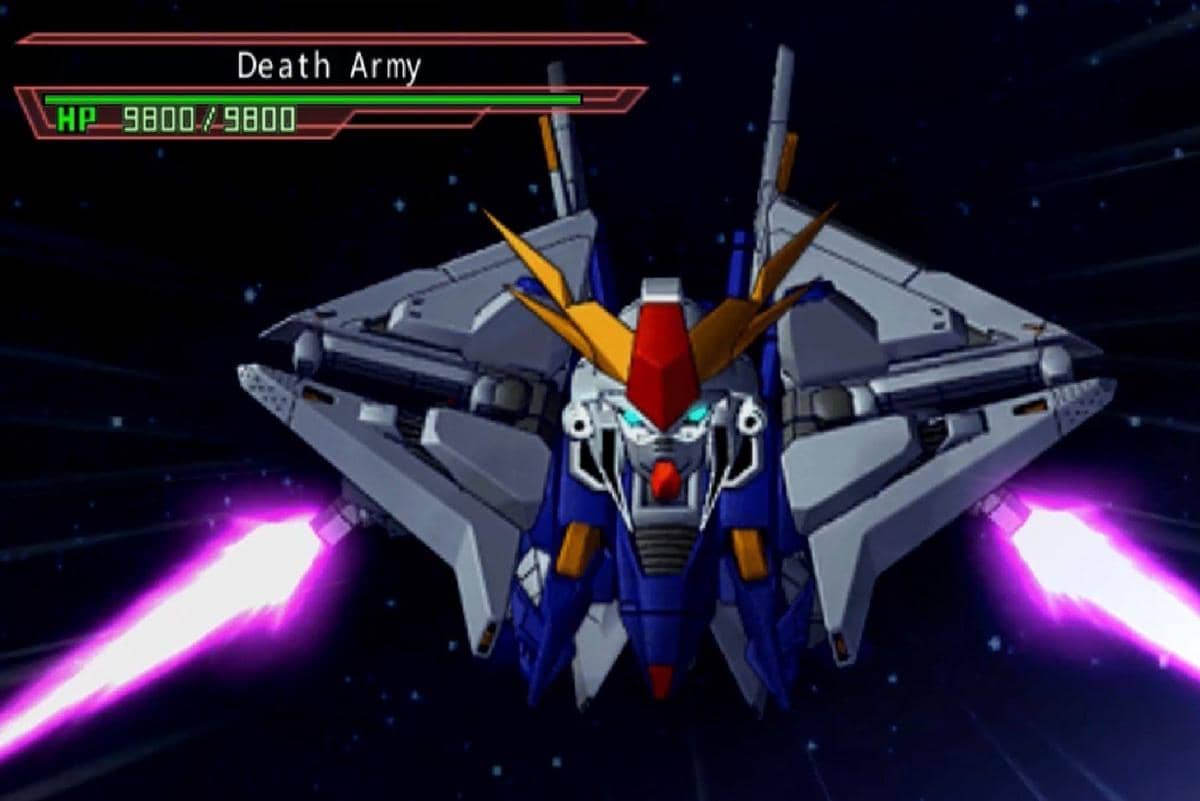 cuplikan gameplay SD Gundam G Generation Overworld