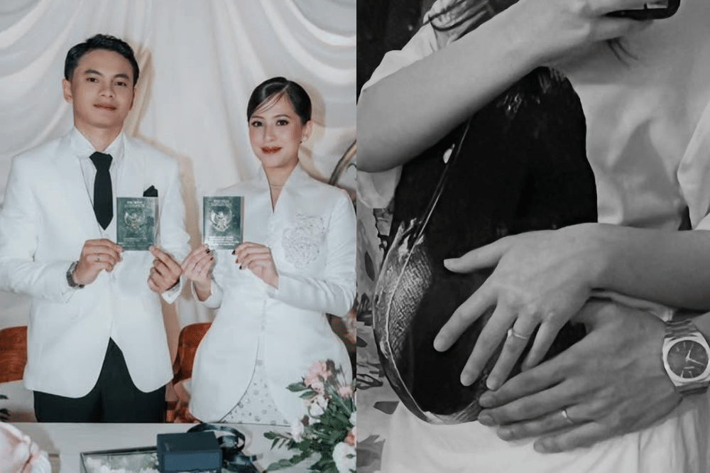 Potret pernikahan Tsaqib dan Adhisty Zara, kini menanti kelahiran anak (instagram.com/zaraadhsty)