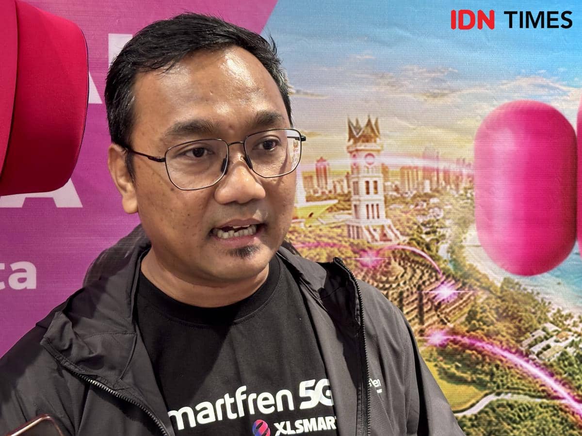 Regional Group Head XLSmart area Central Java, Josep M. Gultom. (IDN Times/Dhana Kencana)