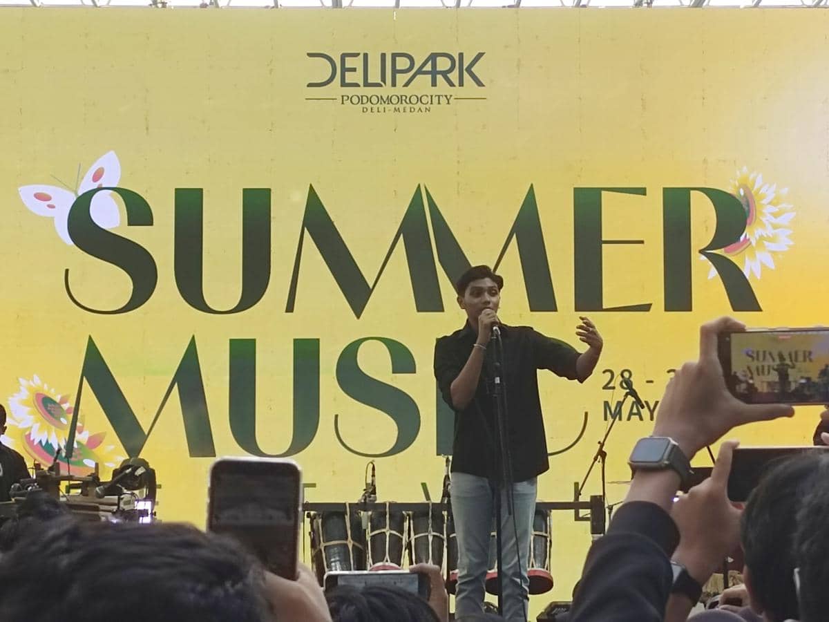 Summer Music Fest Guncang Delipark, Jadi Ruang Ekspresi Anak Medan