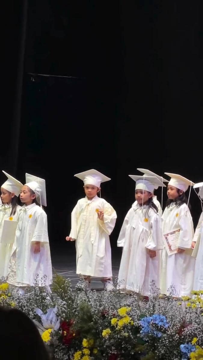 Ibrahim anak Arief Muhammad dan Tiara wisuda TK