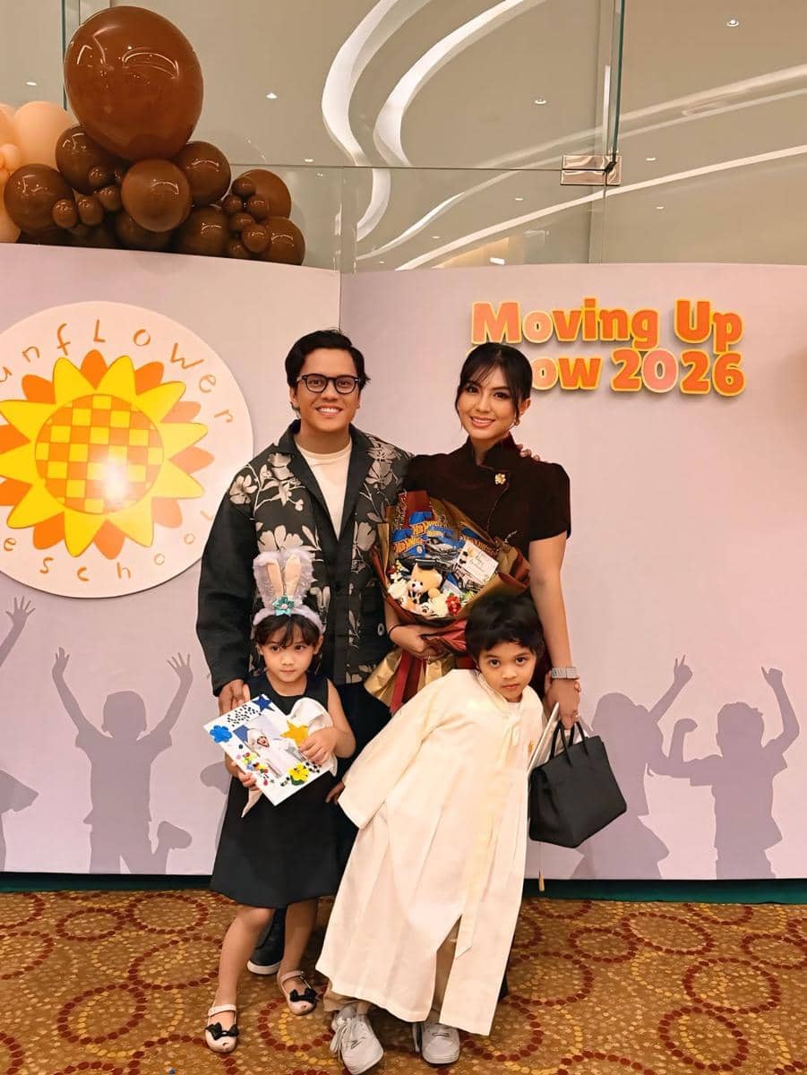 Ibrahim anak Arief Muhammad dan Tiara wisuda TK