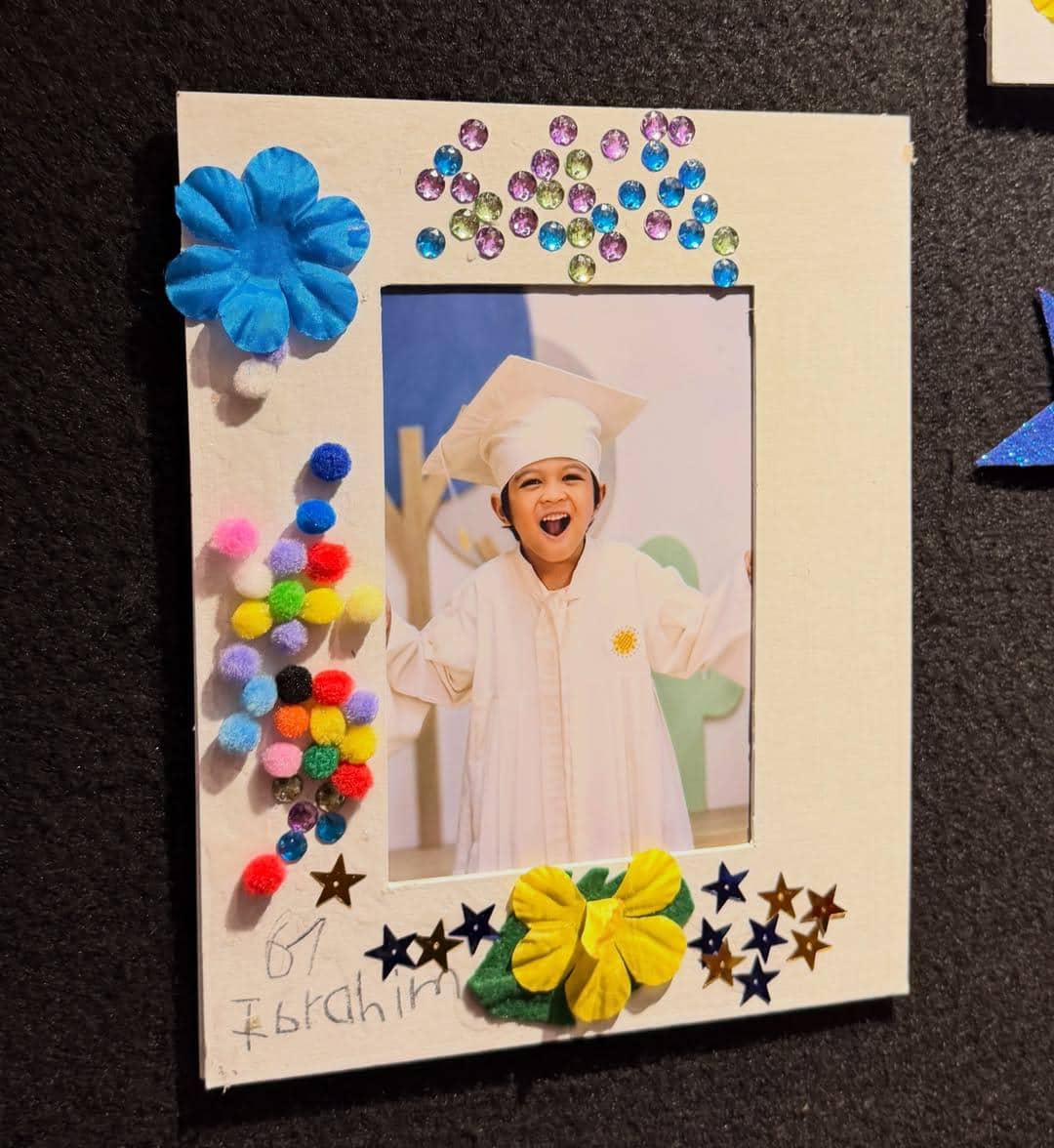 Ibrahim anak Arief Muhammad dan Tiara wisuda TK